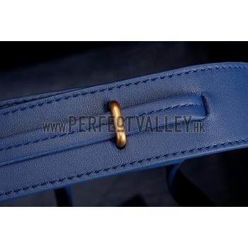 Celine Phantom Luggage Suede Leather Blue