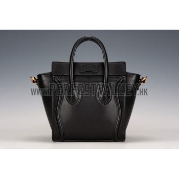 Cheap Celine Nano Luggage Black