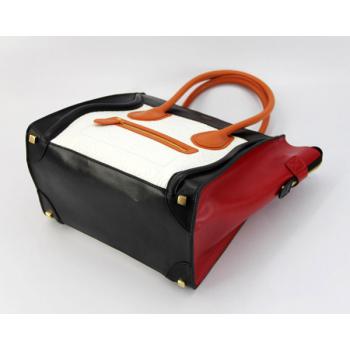 Celine  80022 Ladies Cow Leather Red