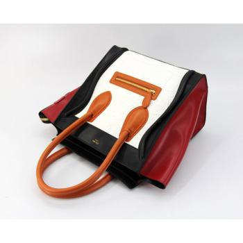 Celine  80022 Ladies Cow Leather Red