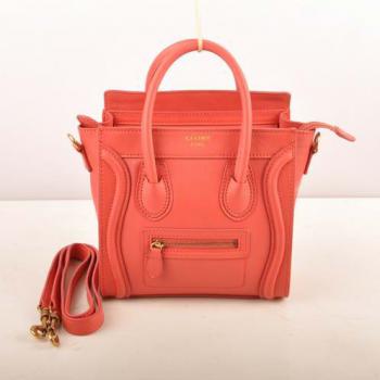 Replica Celine  308 3way Cow Leather Red Bag