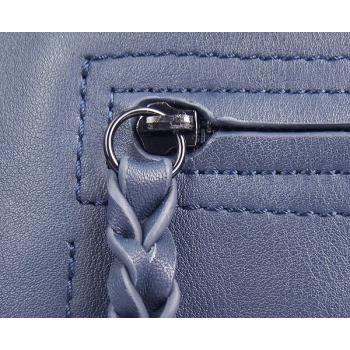 Cheap Celine 1890 2way Cow Leather Blue Bag HM09268