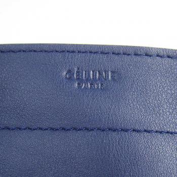 Cheap Celine 1890 2way Cow Leather Blue Bag HM09268