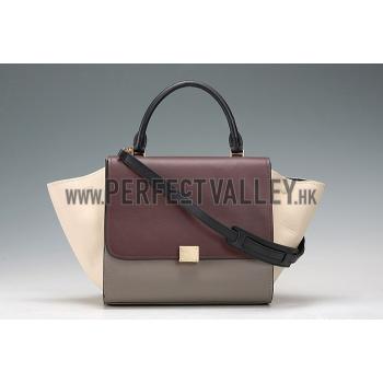 Replica Celine Trapeze Beige Bag 607302