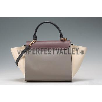 Replica Celine Trapeze Beige Bag 607302