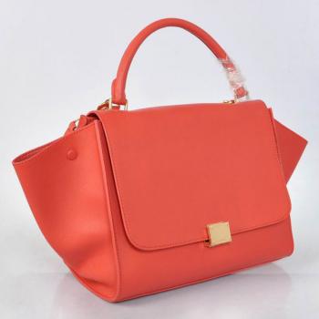 Celine  3342 2way Cow Leather Red Replica