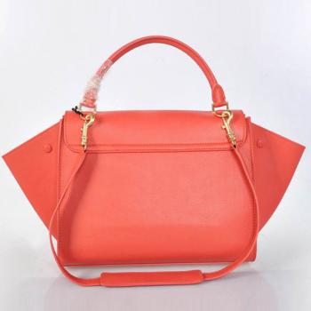 Celine  3342 2way Cow Leather Red Replica