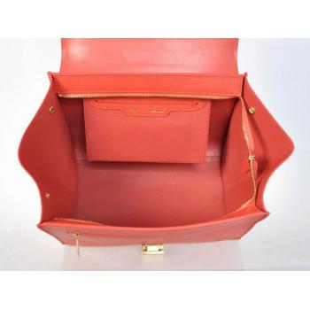 Celine  3342 2way Cow Leather Red Replica