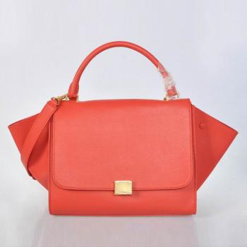 Celine  3342 2way Cow Leather Red Replica