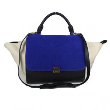 Celine 95001 Ladies 2way Blue Handbag HM09648