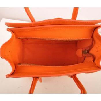 Celine  308 Ladies Cow Leather Orange Handbag