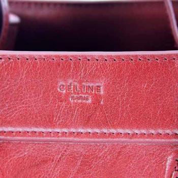 Celine  108905 Cow Leather Red