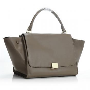 Celine  3042 Ladies Grey Handbag Replica