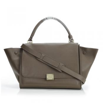 Celine  3042 Ladies Grey Handbag Replica