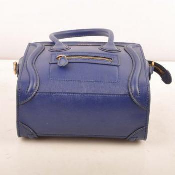 Celine  308 Cow Leather Blue