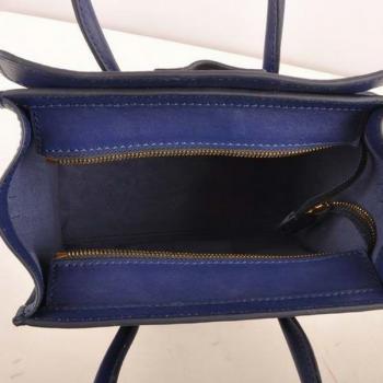 Celine  308 Cow Leather Blue