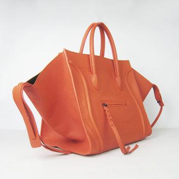 Celine  6028C Handbag Lambskin Orange