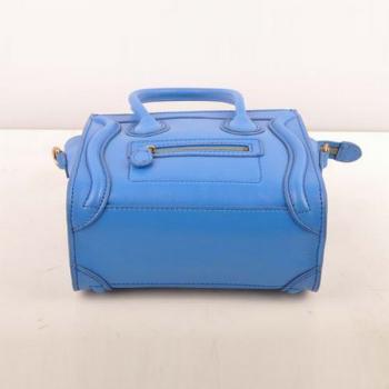 Celine 308 Ladies Crocodile Blue Bag HM10252