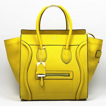 Celine 3018 Handbag Yellow HM10255