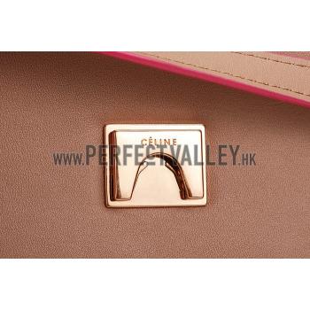 Celine Belt Bag Beige With Pink Trim