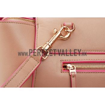 Celine Belt Bag Beige With Pink Trim