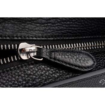 Celine Luggage Micro Black Silver Hardware 18926756