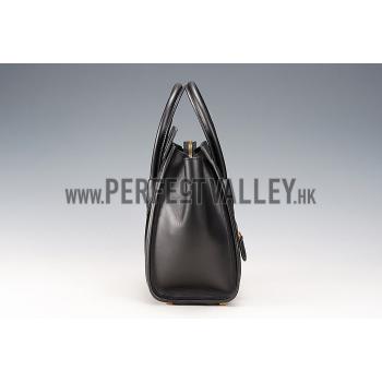 Replica Celine Micro Luggage Black Leather/Suede Leather