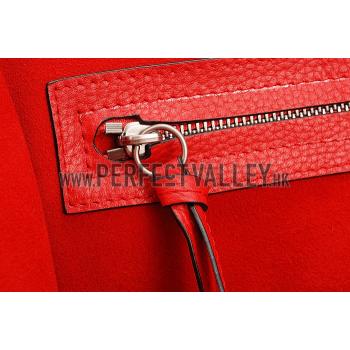 Celine Phantom Medium Red