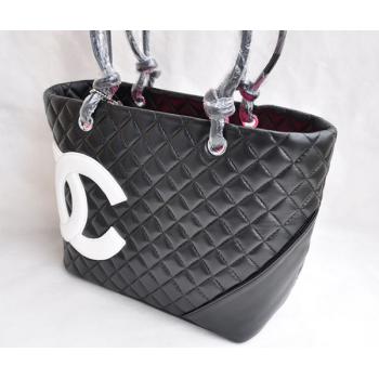 Chanel Cambon bags 25169 Lambskin Small Cross Body Bag Replica