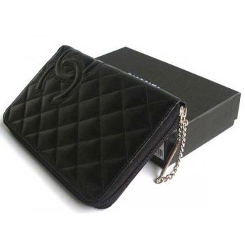 Chanel Wallet C0168 Black Small Ladies Wallet Replica