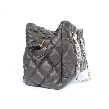 Chanel Bubble Bags 35616 Coffee Lambskin Large Handbags