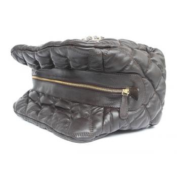 Chanel Bubble Bags 35616 Coffee Lambskin Large Handbags