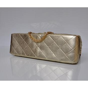 Chanel 2.55 Reissue Flap 28668 Gold Lambskin Cross Body Bag