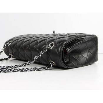 Chanel  Flap bags 01113 Black Lambskin Ladies Bags