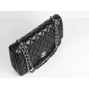 Chanel  Flap bags 01113 Black Lambskin Ladies Bags