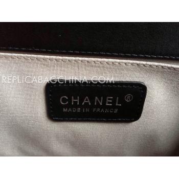 Chanel New Arrival Black Cross Body Bag Le Boy Calfskin