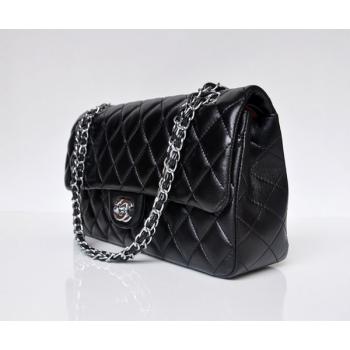 Cheap Chanel  Flap bags 1113 Black Cross Body Bag Ladies