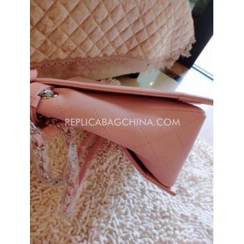 Chanel Handbag Leather Shoulder Bag New Arrival Pink Replica