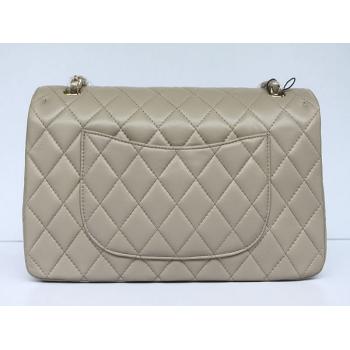 Chanel  Flap bags 01113 Grey Cow Leather Ladies Handbag Replica