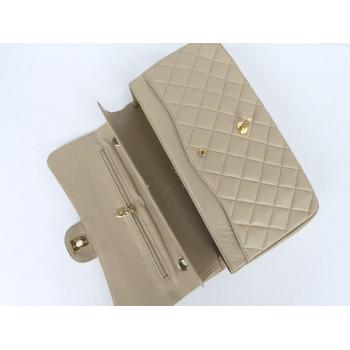 Chanel  Flap bags 01113 Grey Cow Leather Ladies Handbag Replica