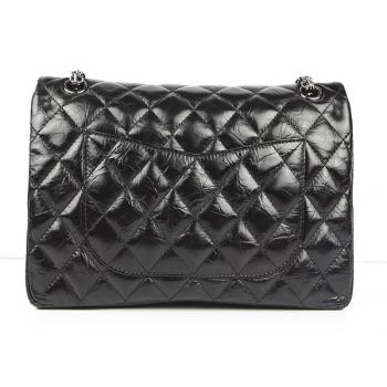 Chanel 2.55 Reissue Flap 30226 Black Crocodile Cross Body Bag