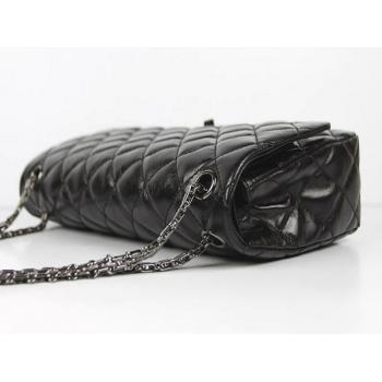 Chanel 2.55 Reissue Flap 35490 Black Crocodile Cross Body Bag