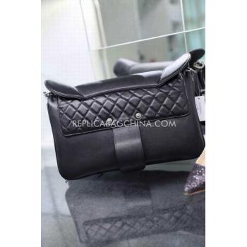 Cheap Quality Chanel Paris Dallas Handbag Calfskin Tassels Black