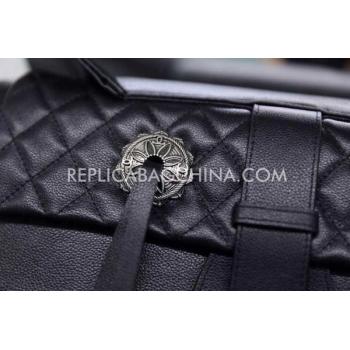 Cheap Quality Chanel Paris Dallas Handbag Calfskin Tassels Black