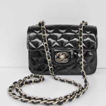 Replica Chanel  Flap bags 1115 Enamel Cross Body Bag Ladies