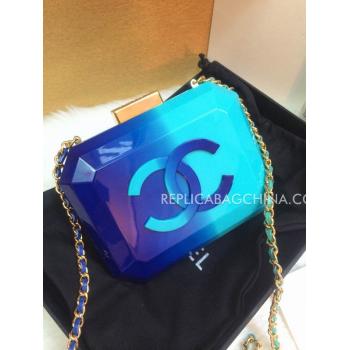 Replica Chanel Lambskin New Arrival Blue  Flap Shoulder Bag