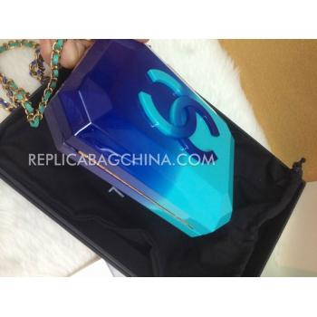 Replica Chanel Lambskin New Arrival Blue  Flap Shoulder Bag