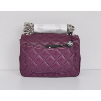 Chanel  Flap bags 1115 Purple Small Cross Body Bag Replica