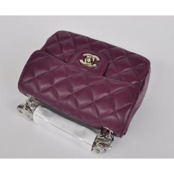 Chanel  Flap bags 1115 Purple Small Cross Body Bag Replica