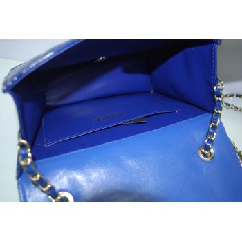 Chanel  Flap bags 30163 Blue Cross Body Bag Ladies